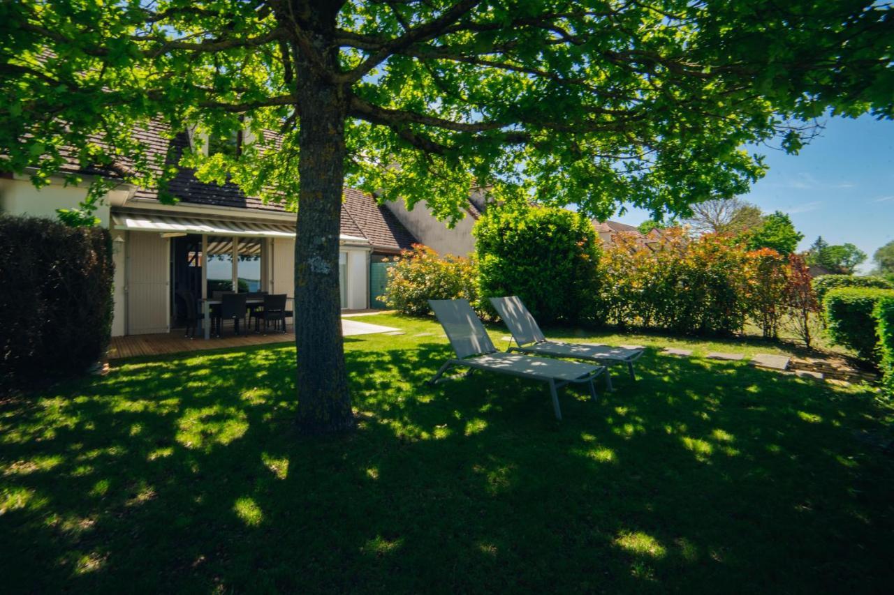 Cottage "Le Nautic" Face Au Lac De La Foret D'Orient - Les Cottages Du Belvedere Mesnil-Saint-Pere Exterior photo